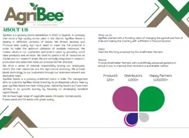 Corporate Profile & Welcome to AgriBee