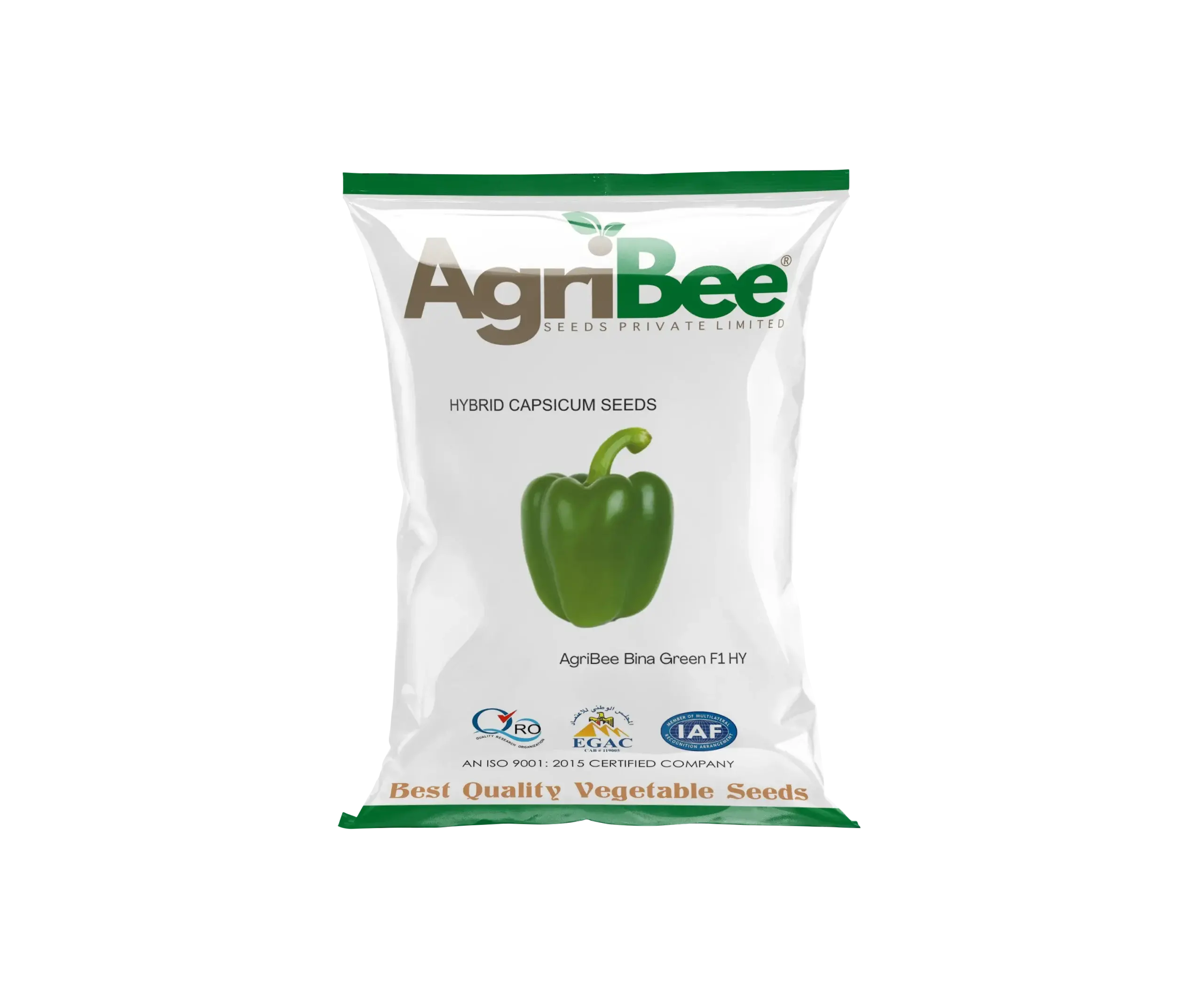 Capsicum Seeds AgriBee Bina Green F1 HY