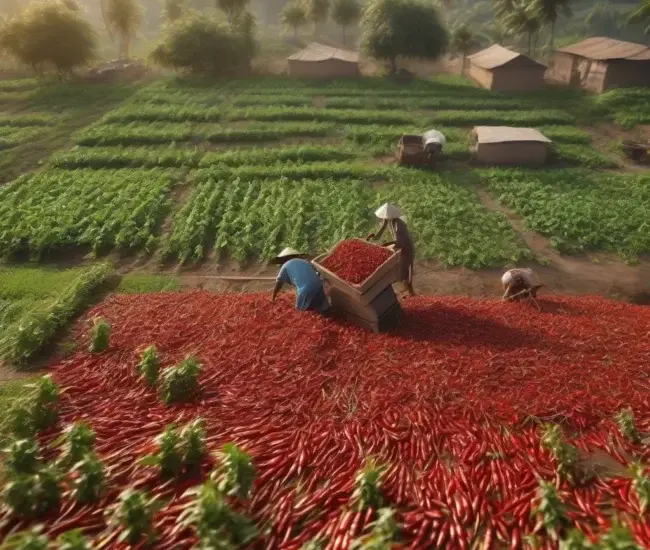 Chilli Farming in Bangladesh (Morich Chash) - AgriBee Hybrid Hot Pepper Seeds