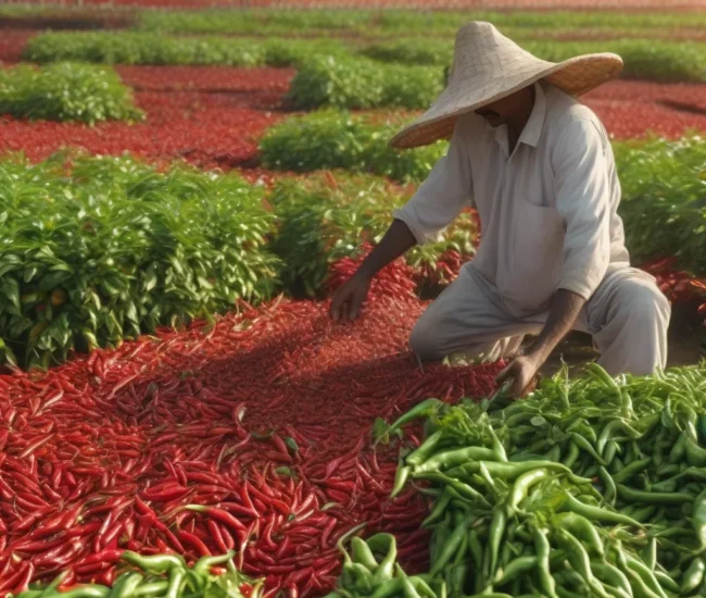 Chilli Farming in Nepal Terai and Mid-Hills - AgriBee Hybrid Chilli Seeds