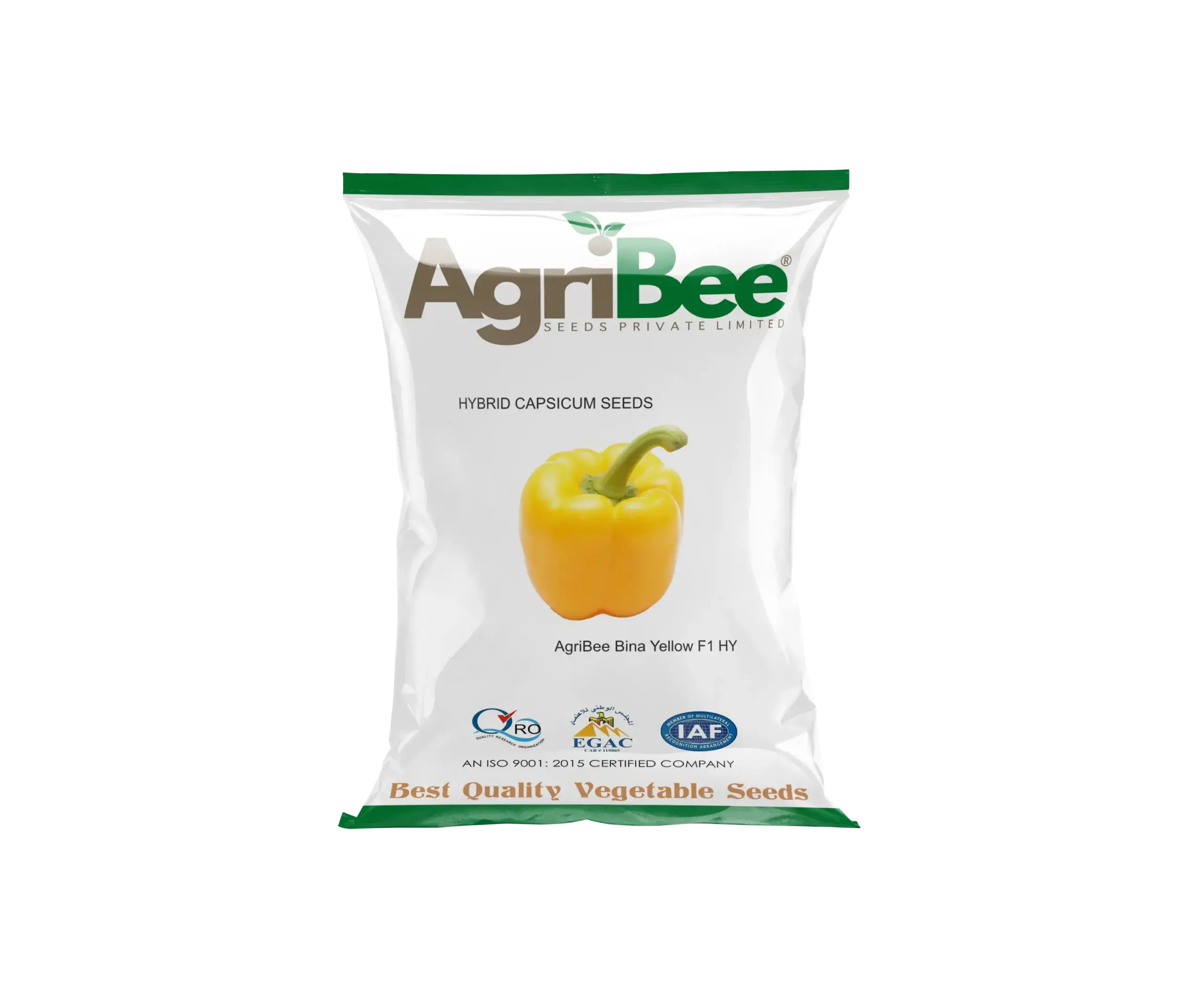 Capsicum Seeds AgriBee Bina Yellow F1 HY